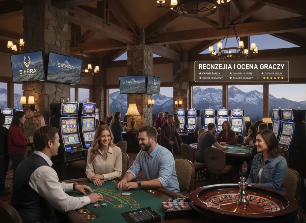 Sierra casino opinie - recenzja i ocena graczy